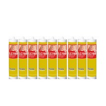 외부용 실리콘 럭키 렉산 판넬 창호 지붕 투명 여러가지 색상 용도 LC788, 외부용백색