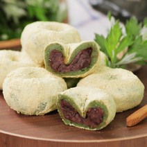 [국내산 쑥] 떡 쑥떡 개별 낱개 포장 아침 식사 대용, 400g, 1개
