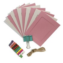 DIY 사진 프레임 종이 그림 벽 장식 결혼식 졸업 파티 부스 소품 벽걸이 프레임 10 개, 03 photo frame-10, 3 Inch