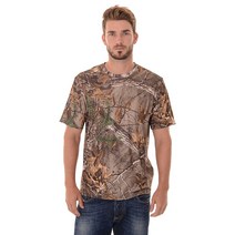 Realtree 남성용 반소매 퍼포먼스 티셔츠 462238, X-Large, Realtree Xtra