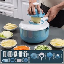 안전채칼 만능채칼 슬라이스채칼 야채슬라이서 주방용품 다용도 채썰기 감자채썰기 가정용, 플래그십 탈수 원형 채칼