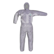 1개 L~2XL 그레이 원피스 방진복 재사용가능 세탁가능 자동차정비 기계작업 도장작업, XL