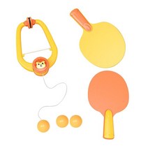 탁구연습기 네트 로봇 머신 셀프 자동 실내 혼자 Hanging Table Tennis Self Training Hand Eye Coordinati, 02 주황색