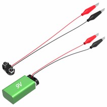9V 건전지 스냅(악어 집게 전선), 1