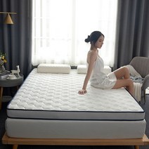 토퍼 매트리스 라텍스 메모리폼 수면 보조 쿠션 두께 6.5cm 10cm, 0.9x1.9m 싱글, 클래식화이트6.5cm