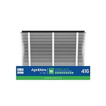 AprilAire 416 집 전체 공기 청정기용 교체 필터 - MERV 16 알레르기 천식 및 바이러스 40 6 x 63 5 10 2cm(16 25 4인치) 에어 필터(1팩), Single Pack (1)
