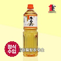혼미린 1L 가주 맛술 만능 요리술 미향 미림 잡내제거 요리주 조미식초 일식요리소스 비법양념 맛술미림 연육제 쌀누룩 일본식자재, 1개