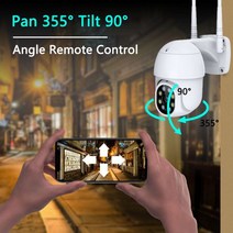 아파트현관 CCTV 무선 야외 카메라 IP 8MP 4K WIFI 비디오 감시 보안 보호 기록 PTZ 스피드 돔 5MP ICsee 베이비 모니터, 5MP Camera_KR | EU 플러그