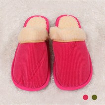 푸들슬리퍼 슬리퍼 실내용털슬리퍼 털실내화 실내화, 핑크