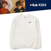 휠라 키즈 - 긴팔 맨투맨티셔츠 FK2POD1201X_OWH