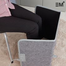 이엠플러스 파티션 접이식 전기온열매트 발난로 전기스토브 EM-D3022