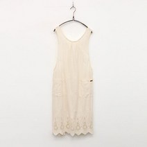 다잇템 여자 끈 프릴 신혼부부 꽃무늬 앞치마 레이스 원피스