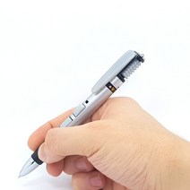 모두숍 W1E2A42 롤러 수지 5개묶음 볼펜 웰빙 아이디어 롤 마사지 펜 건강 지압 국산 펜 펜리필, 모두숍 은색