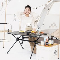 강력한 부린강염버너 캠핑 파워 스토브 신제품 야외 계란 롤 테이블 알루미늄 합금 퀵 릴리스 접이식 간단한 휴대용 용품 장비 피크닉, [01] 보관 가방이 있는 알루미늄 합금 퀵 릴리스 에