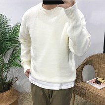 이루네 남자 Angora 오버핏 니트 [6컬러]