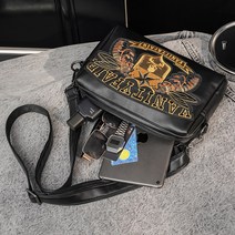 자수 마크 크로스백 패션 파우치 숄더 겸용 숄더 가방