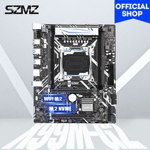SZMZ-마더보드 X99 LGA 2011 V3 DDR4 RAM PCIE 16X 및 SSD M.2 지원 제온 E5 2620 2650 2678 V4 마더 보드 4 개입, 01 마더 보드