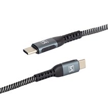 디바이스풀 USB C to C 100W PPS PD 고속 충전 케이블, 0.5m
