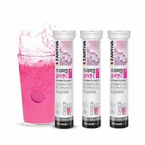 발포 마시는 콜라겐 비타민C 정 독일 발포형 비타민씨 저분자 생선 피쉬 어린콜라겝 펩타이드 효능 딸기맛, 20정 1일2정 3통 1개월분