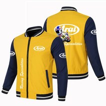 수입 기능성 바이크자켓 방수 방풍 라이더재킷 낙상 방지 오토바이 옷 Arai 남성용 야구 의류 봄 및 가을, 03 YELLOW