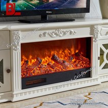 엔틱 미니 거실 복도 벽난로콘솔 350 엔터테인먼트 센터의 장식 전기 벽난로 콘솔 히터, [01] CN