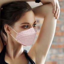 매일해 KF94 마스크 50매 예쁜 컬러마스크 귀안아픈 얇은 명품 패션마스크 연예인 꽃 핑크 색깔 그레이 베이지 보라색 숨쉬기편한 선물 세트, 38. KF94 나인 50매 N014. 하운드핑크