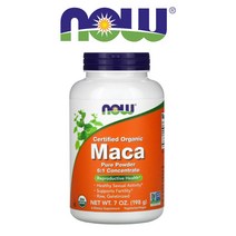 나우푸드 마카 젤라틴화 분말 아답토젠 십자화과채소 RAW Maca Root 비건 198g