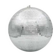 파티룸 공연장 미러볼 라이트 싸이키 대형 댄스파티, 직경40cm(실버)모터포함