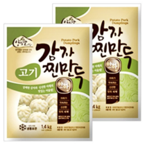 [퀴클리몰] 아하 감자 고기 찐만두 1.4kg x 2개