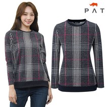 PAT 핀 포인트 체크 티셔츠