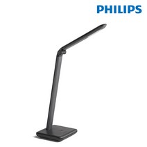 필립스PHILIPS LED 스탠드 자비루 66016 그레이 디밍(4단계 밝기조절) 책상스탠드 학습스탠드