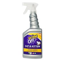고양이 오줌 냄새 제거 탈취제 유린오프 캣 500ml, 1개