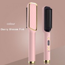 휴대용고데기 미니 슬림 헤어 고데기 2In1 스트레이트닝 브루스 무선 USB 로터리 휴대용 핫 빗 전기 컬링 언 스트레이트너 30 기어, 표시된 대로 4_미국