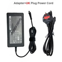 Chicony a17-120p2a for msi gf63 thin ms-16r5 노트북 충전기 a12a055p 20v 6a 120w 전원 공급 장치 어댑터 4.5x3.0mm 1핀, 중국_영국 플러그