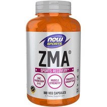 나우푸드 스포츠 ZMA 스포츠 Recovery 180캡슐, One Color, 기본