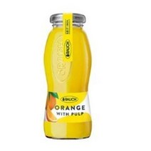 카페앤쿨 라우치 꼬마병 오렌지 위드 펄프 200ml 24병