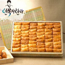 (롯데백화점)(식품명인 HACCP인증) 안복자한과 우리밀약과 선물세트