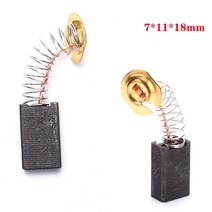 앵글그라인더전동 공구 카본 브러쉬 전기 해머 앵글 그라인더 모터용 흑연 브러시 교체 Dremel 로타리, 22 as pic show