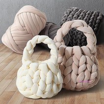 MMSc_자이언트얀가방 쟈이언트얀 벨벳 방석 만들기 뜨개실 자이언트얀실 자이안트얀 두꺼운실 뜨개질실 자이언트실bcd148, MMSc_리브리움 자이언트얀 500g 바이올렛