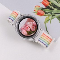 타임스토리 디먼트 갤럭시워치 5 4 3 호환 스포츠 루프 스트랩 밴드 시계줄, 프라이드 에디션 (SR-76)