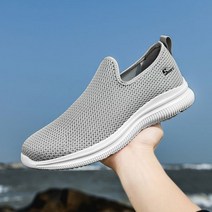 2022 남성 로퍼 신발 라이트 워킹 메쉬 통기성 여름 캐주얼 스니커즈 커플 Chaussure Homme H