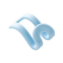 1PC 새로운 플라스틱 바지 선반 바지 양말 클립 걸이는 가정을 조정하기 위하여 자전할 수있다 성인 Anti-slip Windproof 옷 걸이, 프랑스, 1PC Blue