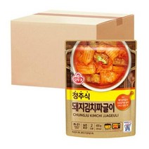오뚜기 청주식 돼지김치짜글이 450g x 12개, 상세페이지 참조