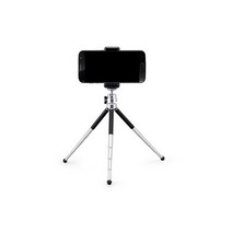 TRD-01 카메라 스마트 폰 거치대 헤드 삼발이 핸드폰 악세사리 삼각대 dslr 미니 삼각, 블랙