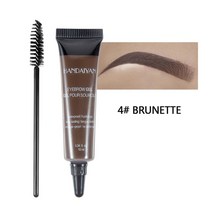 프로 눈썹 크림 젤 메이크업 문신 펜 색조 오래 지속 방수 헤나 cejas maquillaje, 03 04