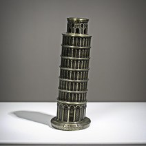 유럽 피사의사탑 철제 모형 미니어쳐 인테리어모형