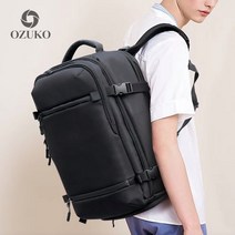 OZUKO 오주코 옥스퍼드 대형 백팩 여행용 가방 USB충전 스마트