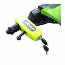 [KT알파쇼핑]오토바이 바이크 핸들락 자물쇠 도난 자전거, 노랑_W3714E7, 노랑_W3714E7_모델명/품번_상세페이지참조