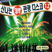 해태남-신나는대박관광디스코1+2집(2CD)/총40곡/묻지마세요/내나이가어때서/멋진인생/달도밝은데/천년화/내일은해가뜬다