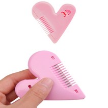 손질 앞머리 머리미용 브러쉬 머리빗 앞머리빗 자르는 휴대용빗, 단품, 단품